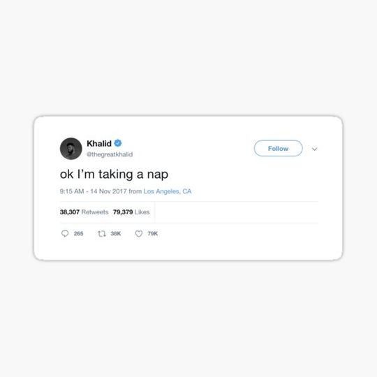 Discover ok I'm taking a nap