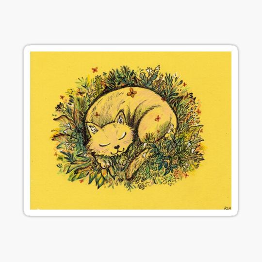 Discover Cat Nap on yellow