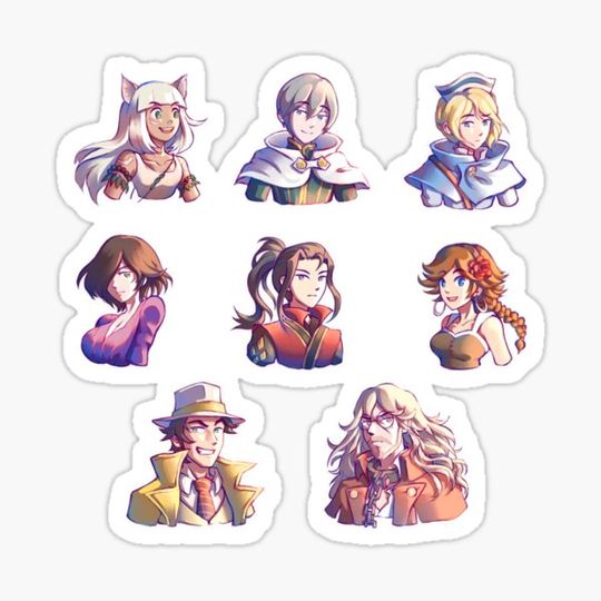 Discover OT2 Character Icons