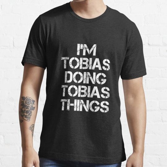 Discover Tobias Name T-Shirt for Gift
