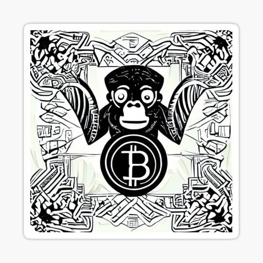 Discover Monkey crypto boss design, digital draw