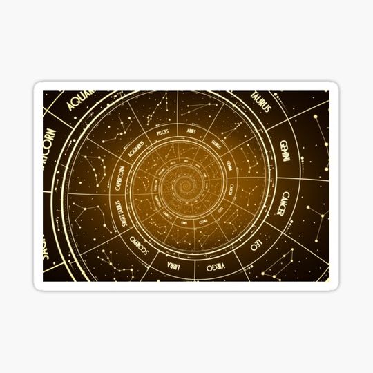 Discover Droste effect background. Abstract design for concepts related to astrology and fantasy.