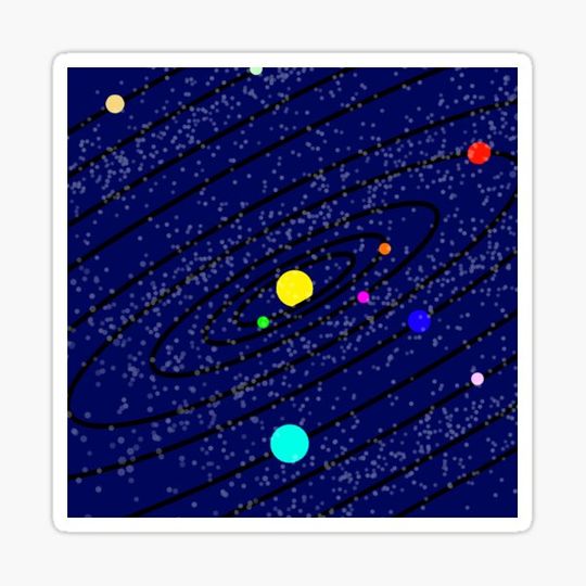 Discover Space design planets