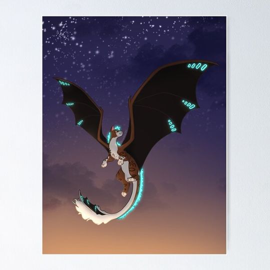 Discover Dragon Kitteh with Sunset Background