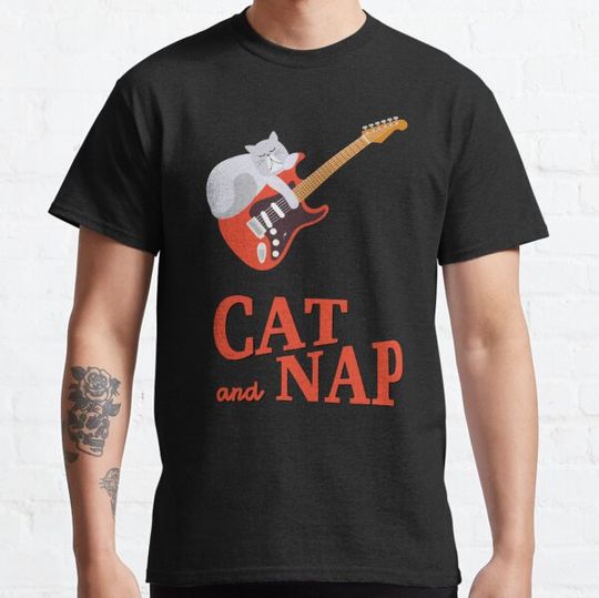 Discover Relaxed Cat on Guitar | Persian | Catnap