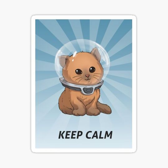 Discover Keep Calm Kitty