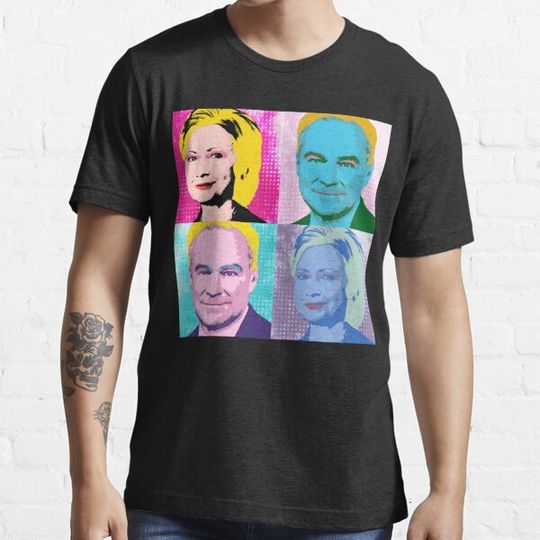 Discover Clinton Kaine Pop Art
