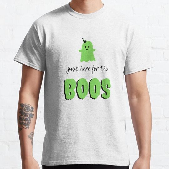 Discover Just here for the boos - Green Ghost