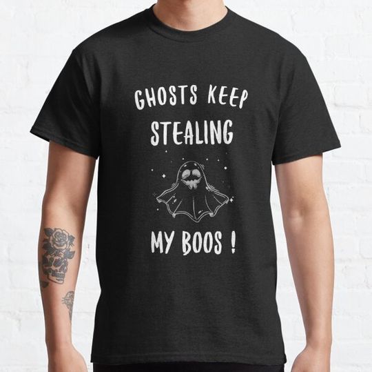 Discover Ghosts Keep Stealing My Boos! (Ghost, drinking and paranormal theme).