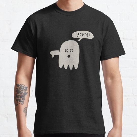 Discover Boo Ghost Disapproving Lazy Halloween Costume design
