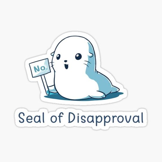 Discover Seal Of Disapproval