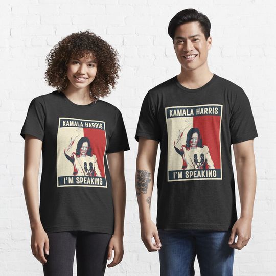 Discover Kamala Harris I'm Speaking pop art  Essential T-Shirt