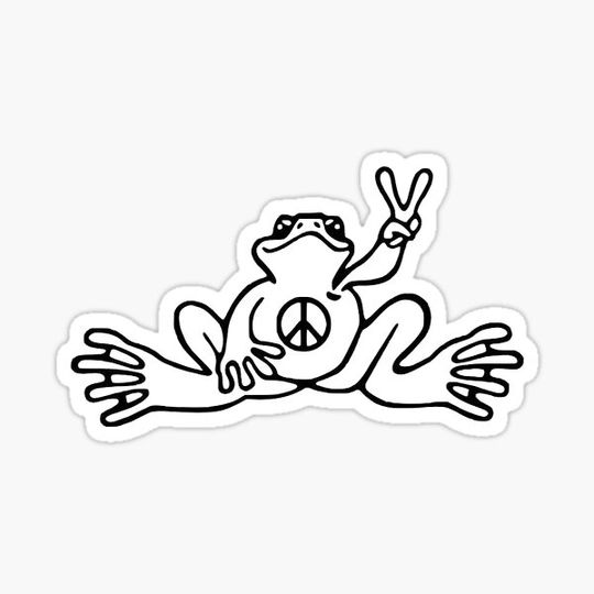 Discover peace frog