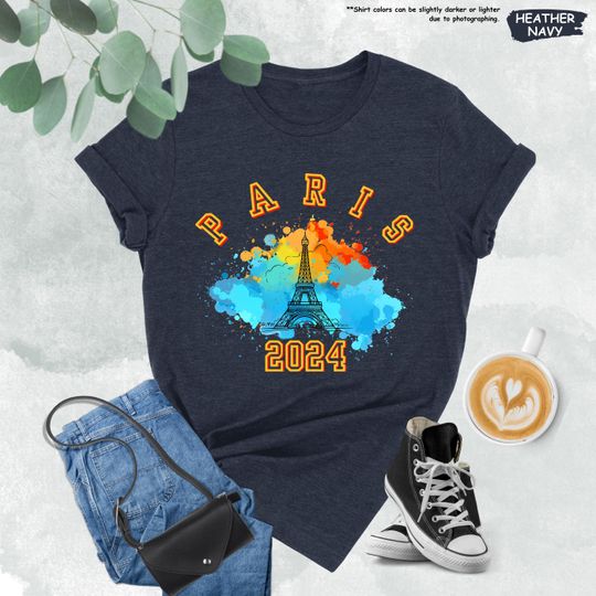 Discover Eiffel Tower 2024 Shirt for Paris Summer Games