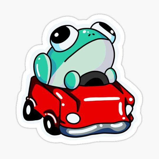 Discover Frogge in da car