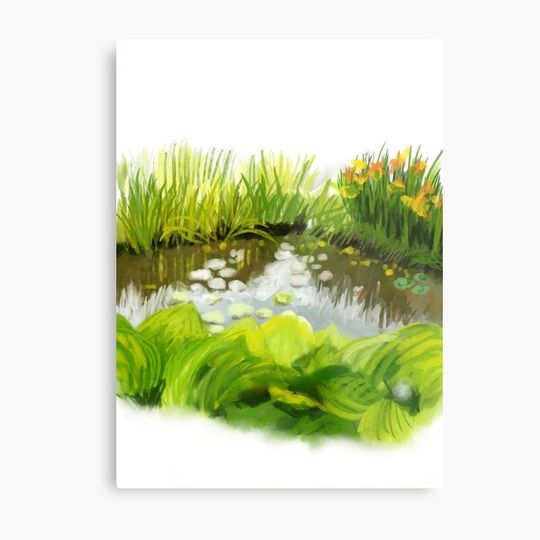 Discover By the pond