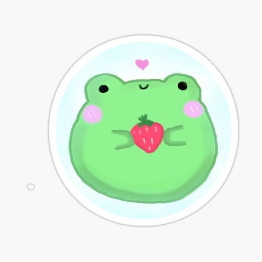 Discover Froggo Has Berry Sticker