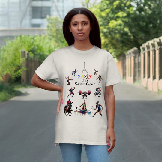 Discover Summer Games, Olympics Tee for Sports Fans, Sports Enthusiast Gif