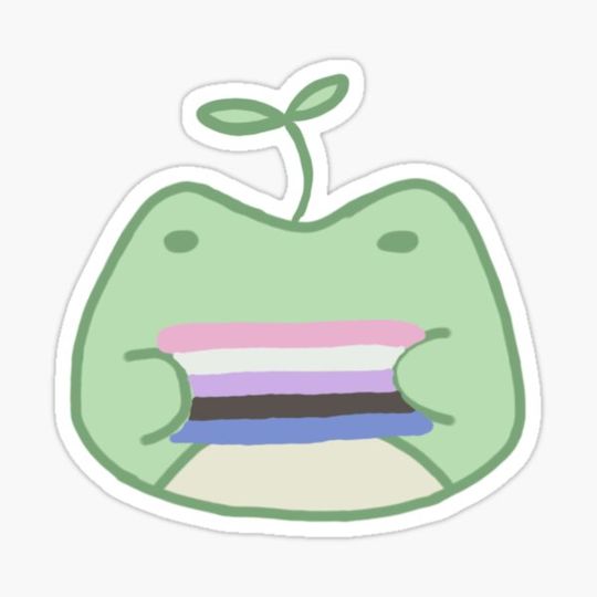 Discover genderfluid frog