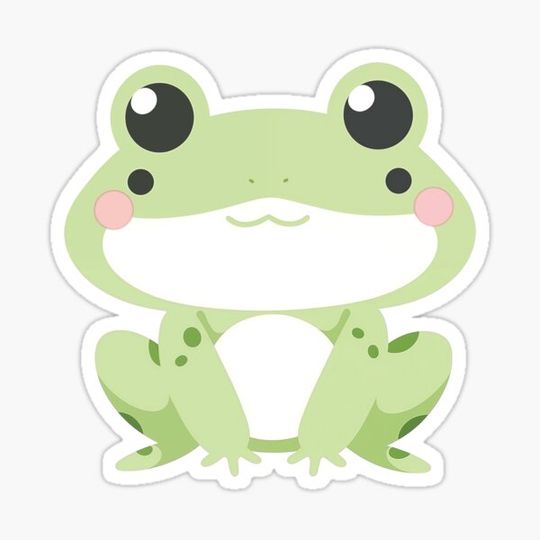 Discover Cute Happy Frog