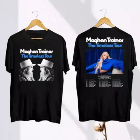 Discover Meghan Trainor Tour 2024 Shirt, Meghan Trainor The Timeless Tour Shirt