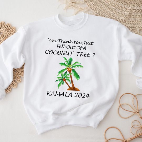 Discover Coconut Tree Shirt - Kamala Harris 2024