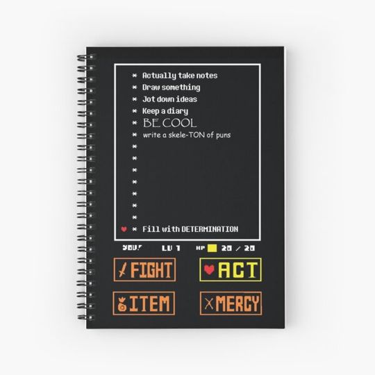 Discover Fill with DETERMINATION - Notebook!