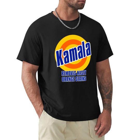 Discover Kamala "Removes Nasty Orange Stains" DTG 190gsm Men's T-shirt