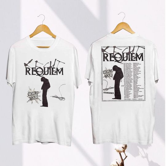 Discover Keshi Requiem World Tour 2024 Shirt, Keshi Fan Gift Shirt