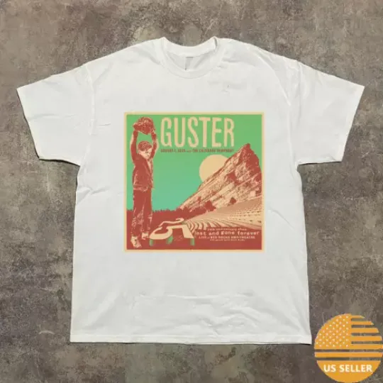 Discover Guster 25th Anniversary Show Red Rocks Amphitheatre T Shirt