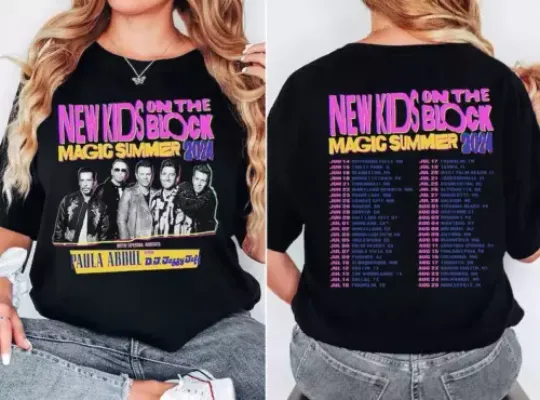 Discover NK on The Block The Magic Summer Tour 2024 Shirt