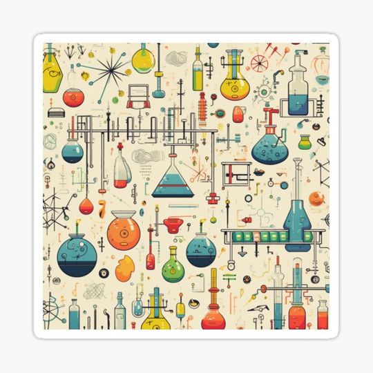 Discover Chemistry lover pattern