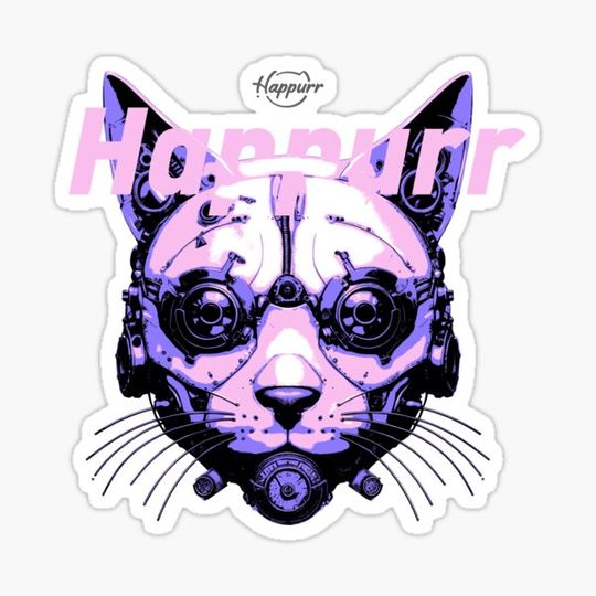 Discover Cyberpunk style, mechanical style, cat