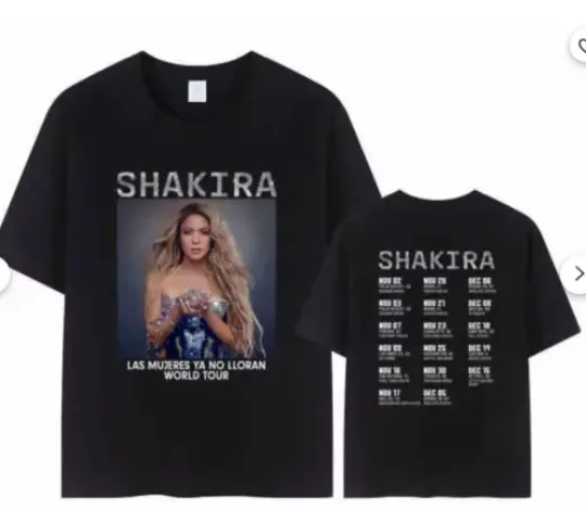 Discover 100% Cotton Shakira Las Mujeres Ya No Lloran T-shirt