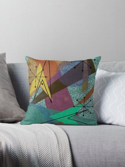 Discover Mid Century Modern Starbursts | Cherie's Art(c)2020