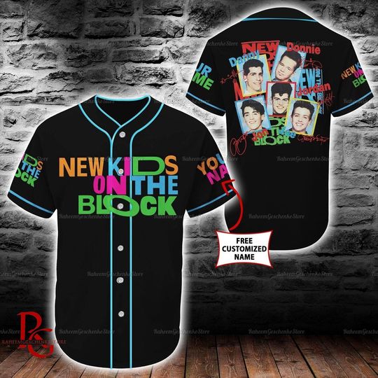 Discover Custom NKOT Block Baseball Jersey, NK on The Block Baseball Jersey