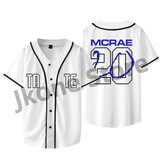 Discover Tate McRae 20 Baseball Jerseyt Think Later Tour Merch Baseball Jersey