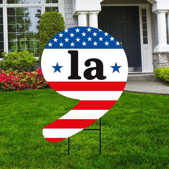 Discover Comma La Kamala Harris 2024 Yard Sign - Coroplast Kamala Harris For President 2024 Sign