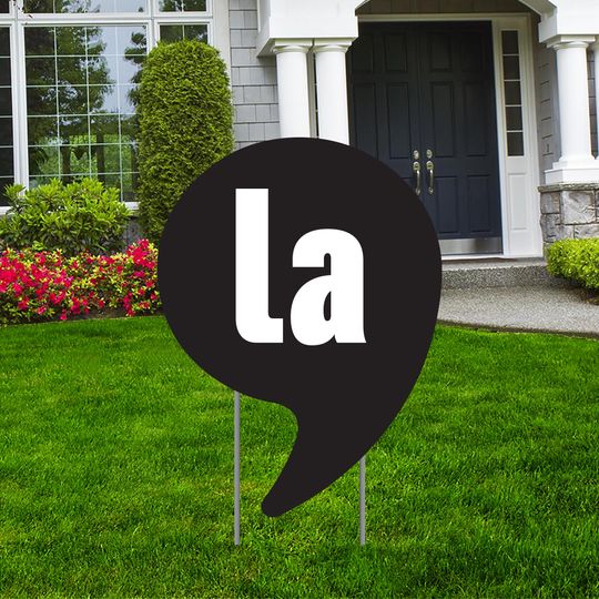 Discover Comma La Kamala Harris 2024 Yard Sign - Coroplast Kamala Harris For President 2024 Sign