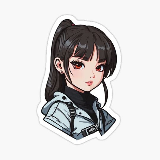 Discover girl in anime style