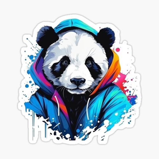 Discover Panda T-Shirt, Funny Panda