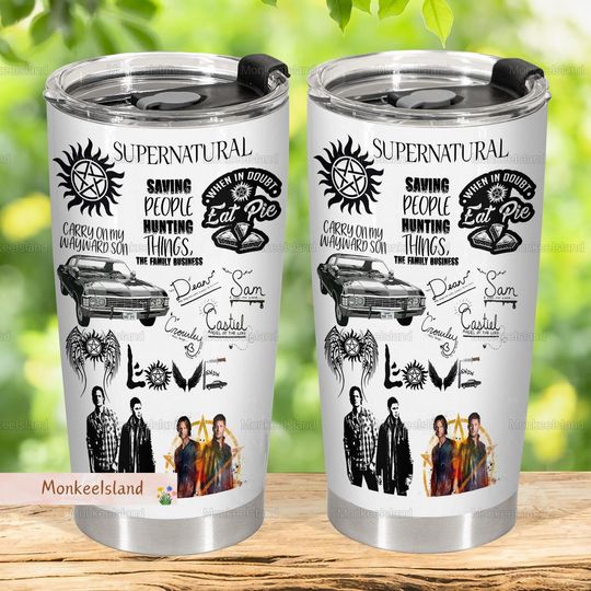 Discover Supernatural Dean Winchester Insulated Tumbler