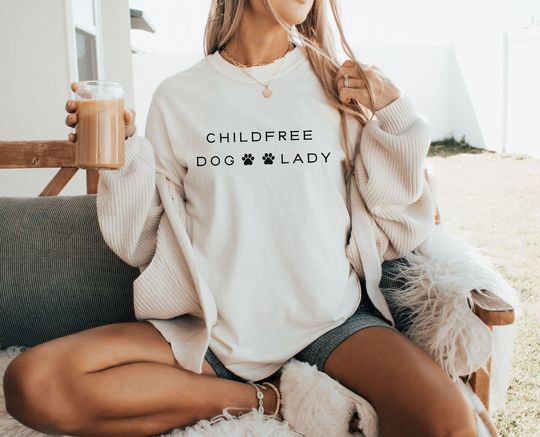 Discover ChildFREE dog Lady shirt, Childless cat lady, Kamala Harris rally shirt, Election 2024