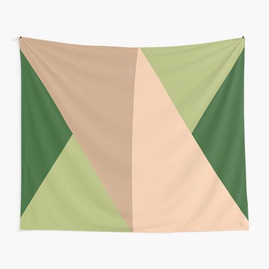 Discover Geometric Triangle Design Pattmer_skin_green