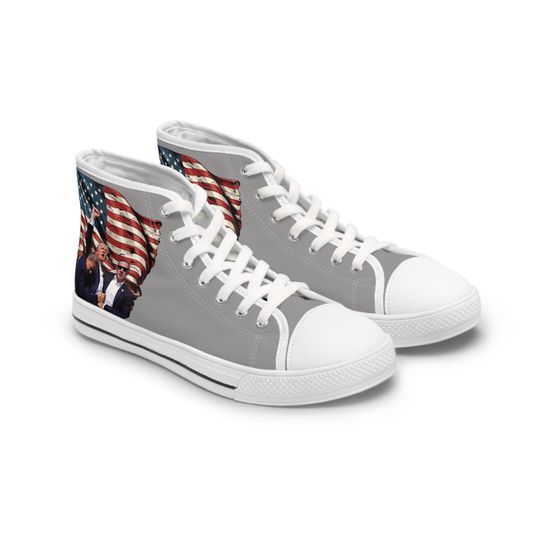 Discover Women's Donald Trump You Missed High Top Sneakers