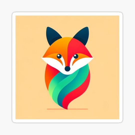 Discover Abstract Foxy Whimsy