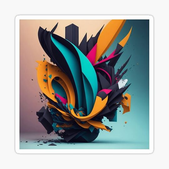 Discover Abstract Spectrum: A Burst of Colorful Creativity