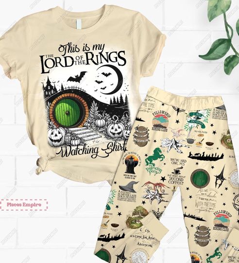 Discover Halloween Lord Of The Rings Pajamas, Lord Movie Pajamas Set