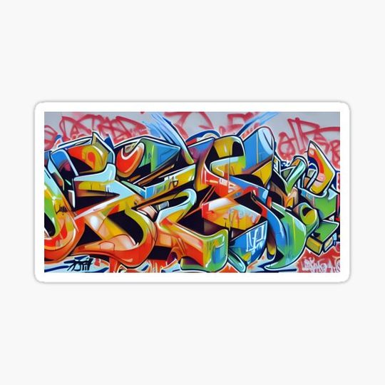 Discover Graffiti Style Street Art Urban Mural Design 117