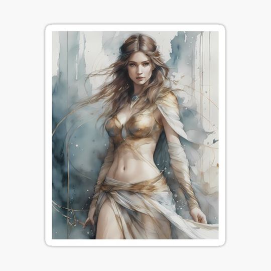 Discover Style and Substance: Exploring Feminine Elegance through Contemporary Digital Art
